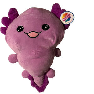 Curious Minds Busy Bags 1 Purple Large 19" Axolotl Plush Stuffed Animals
